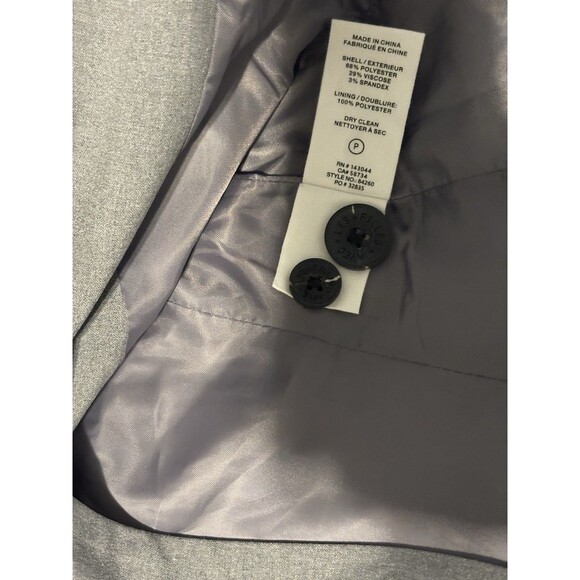 Anthropologie Avec Les Filles Sculpted Hourglass Blazer Sz Md Grey NWT - Picture 11 of 13